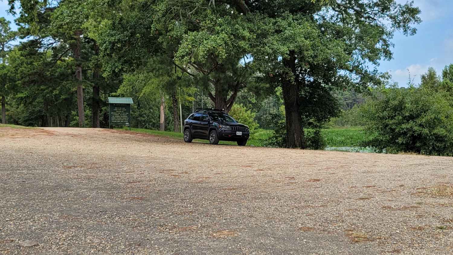 To Bois d'Arc Lake Finger Point Landing