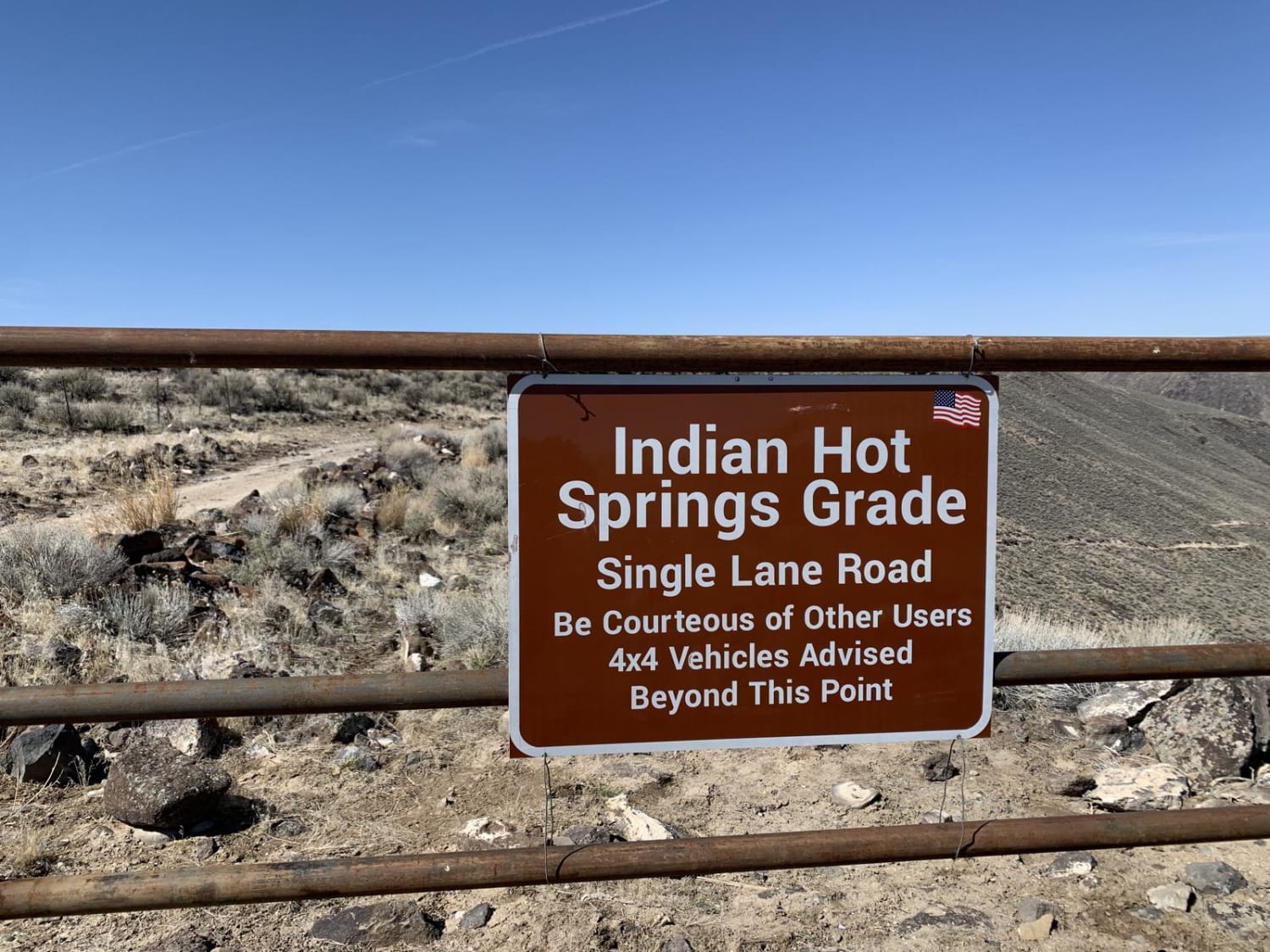 Indian Hot Springs-Hagerman Route