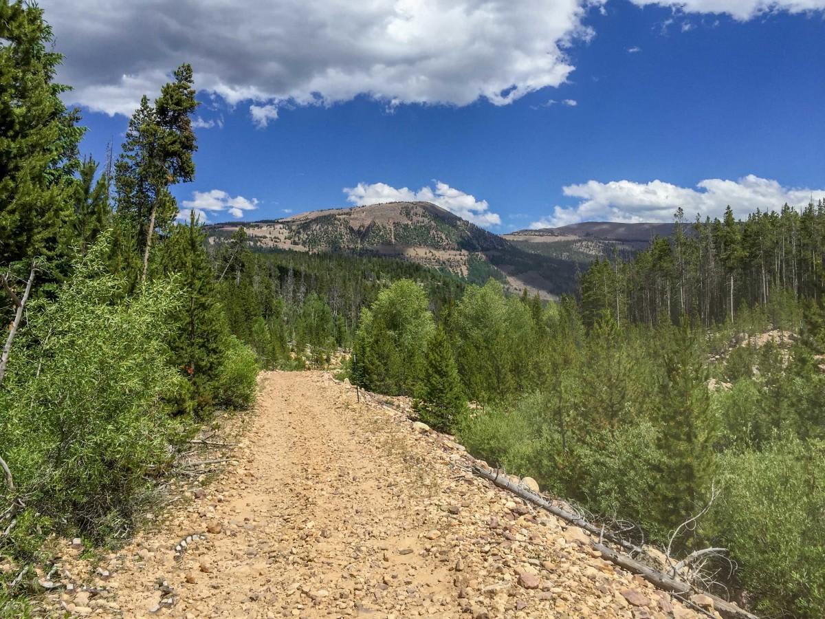 Murdock Basin trail photo