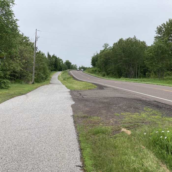 Near Gitchi-Gami State Trail - Gooseberry Falls State Park to Split Rock Lighthouse State Park Segment