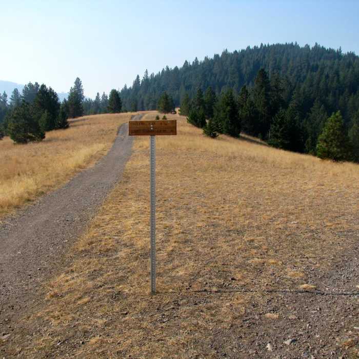 Near Mount Jumbo via the Tivoli Trail