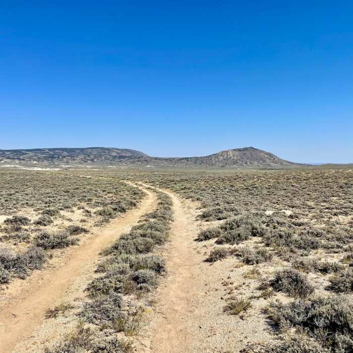 Near Continental Divide Trail: Wyoming Section 8 Near Continental Divide Trail: Wyoming Section 8