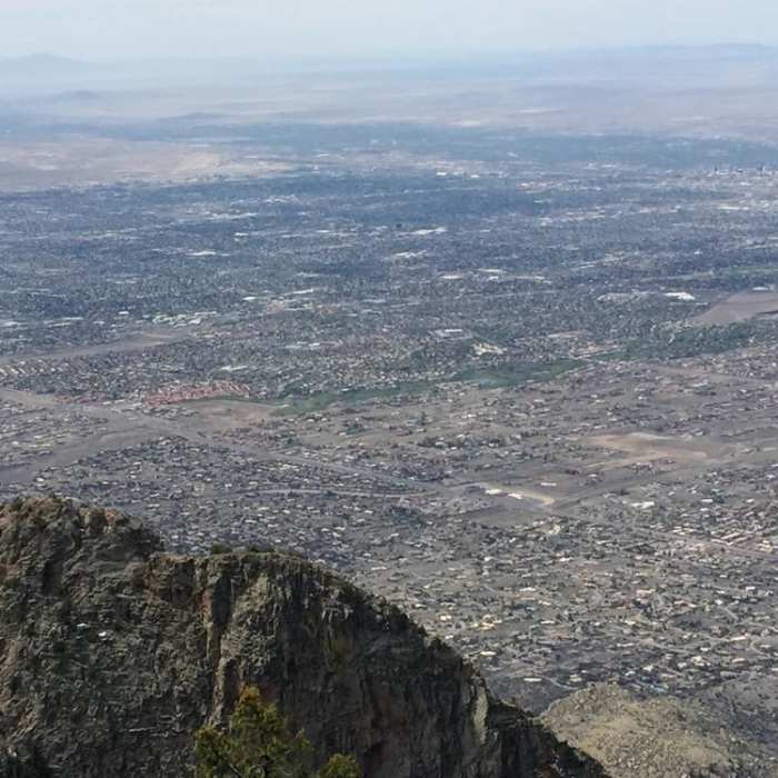 Near Sandia Crest to Sandia Peak Tramway Trail