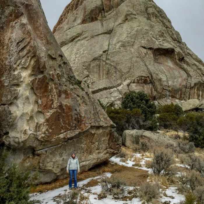 Near Backyard Boulders Trail