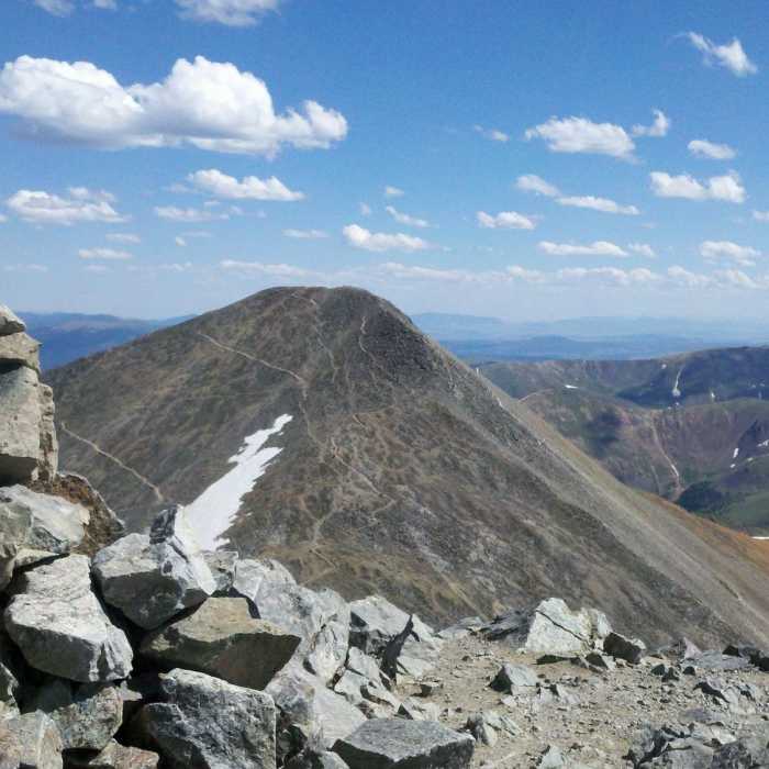 Near Gray's Peak via Horseshoe Basin Trail #260.2b