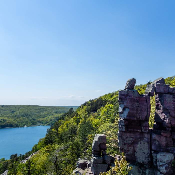 Near Devil's Lake Loop