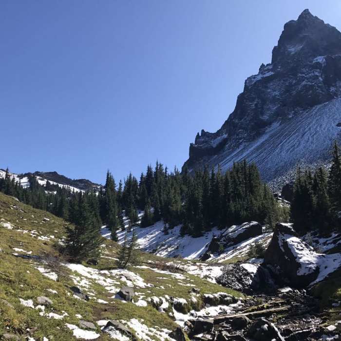 Near Diamond Lake to Odell Lake