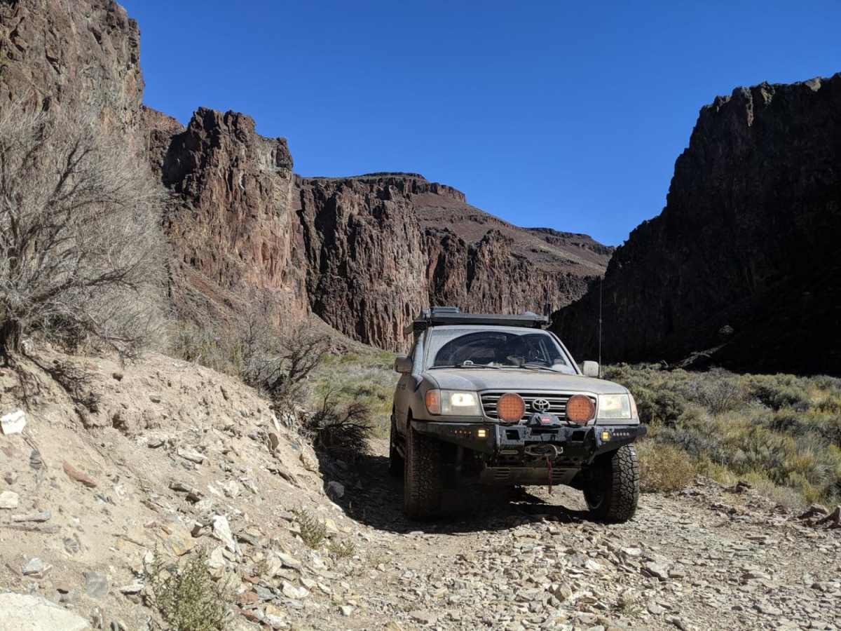 High Rock Canyon trail photo