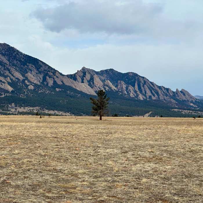 Near Flatirons Vista Loop