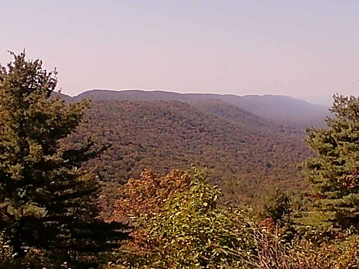 Locust Ridge road trail photo