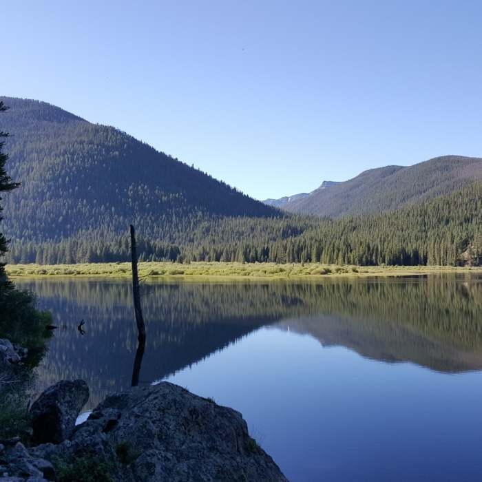 Near Monarch Lake to Crater Lake