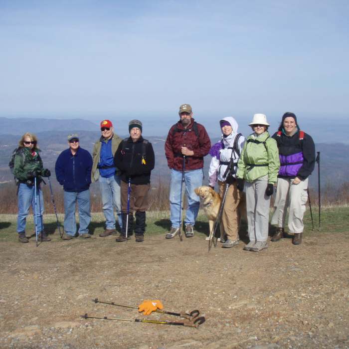 View from the top of Waucheesi Bald Near Upper Bald River Wilderness Loop
