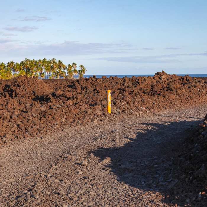 Near Keawaiki Bay Lava Trail Near Keawaiki Bay Lava Trail