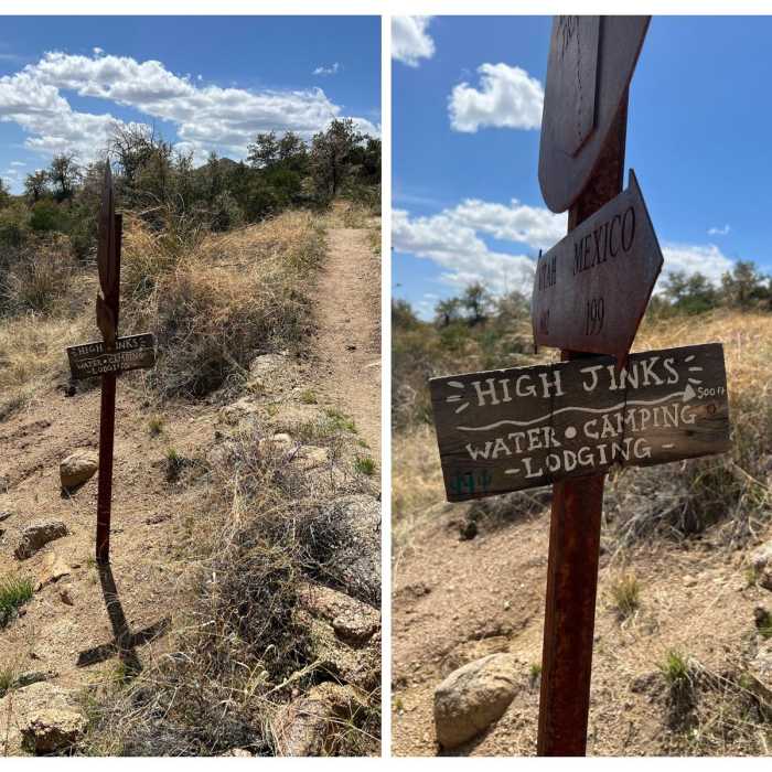 Near Oracle to American Flag