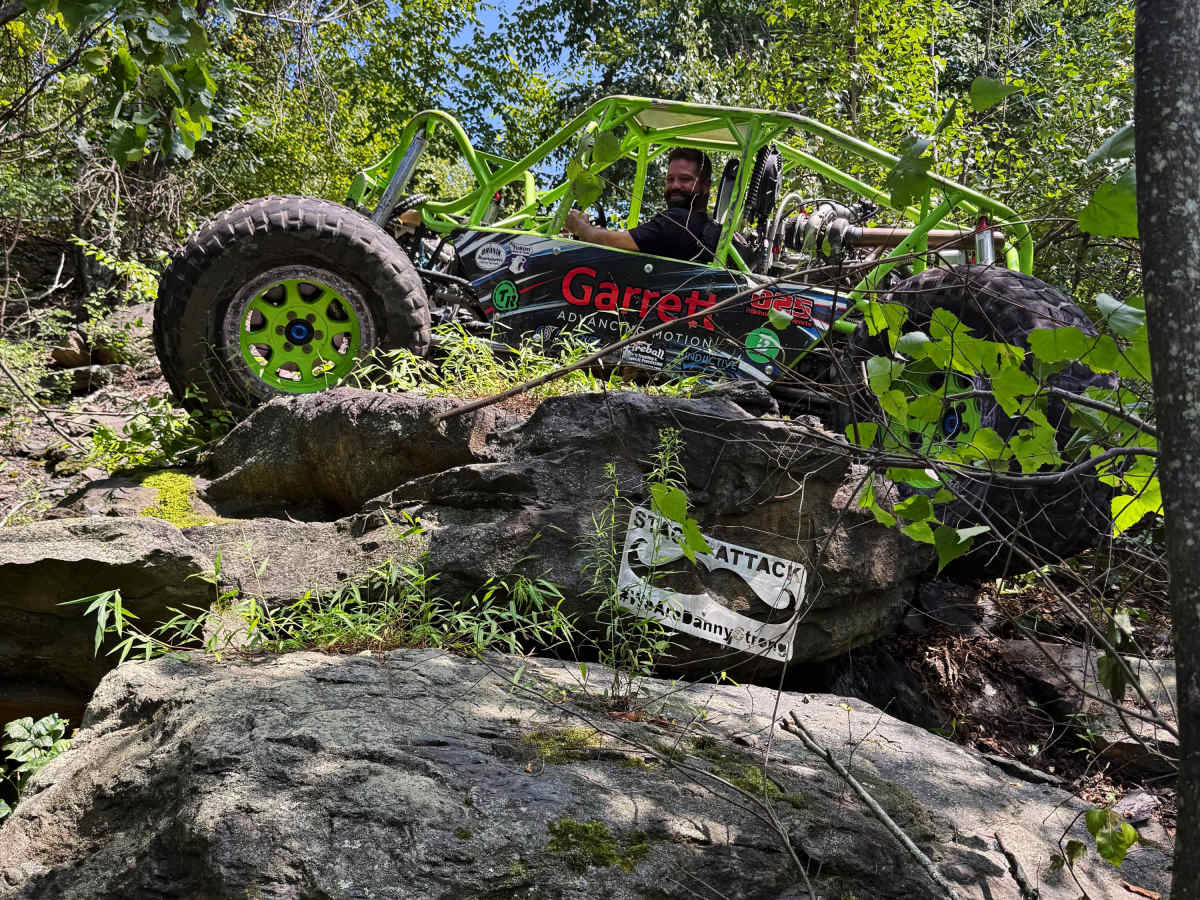 STACHE ATTACK trail photo