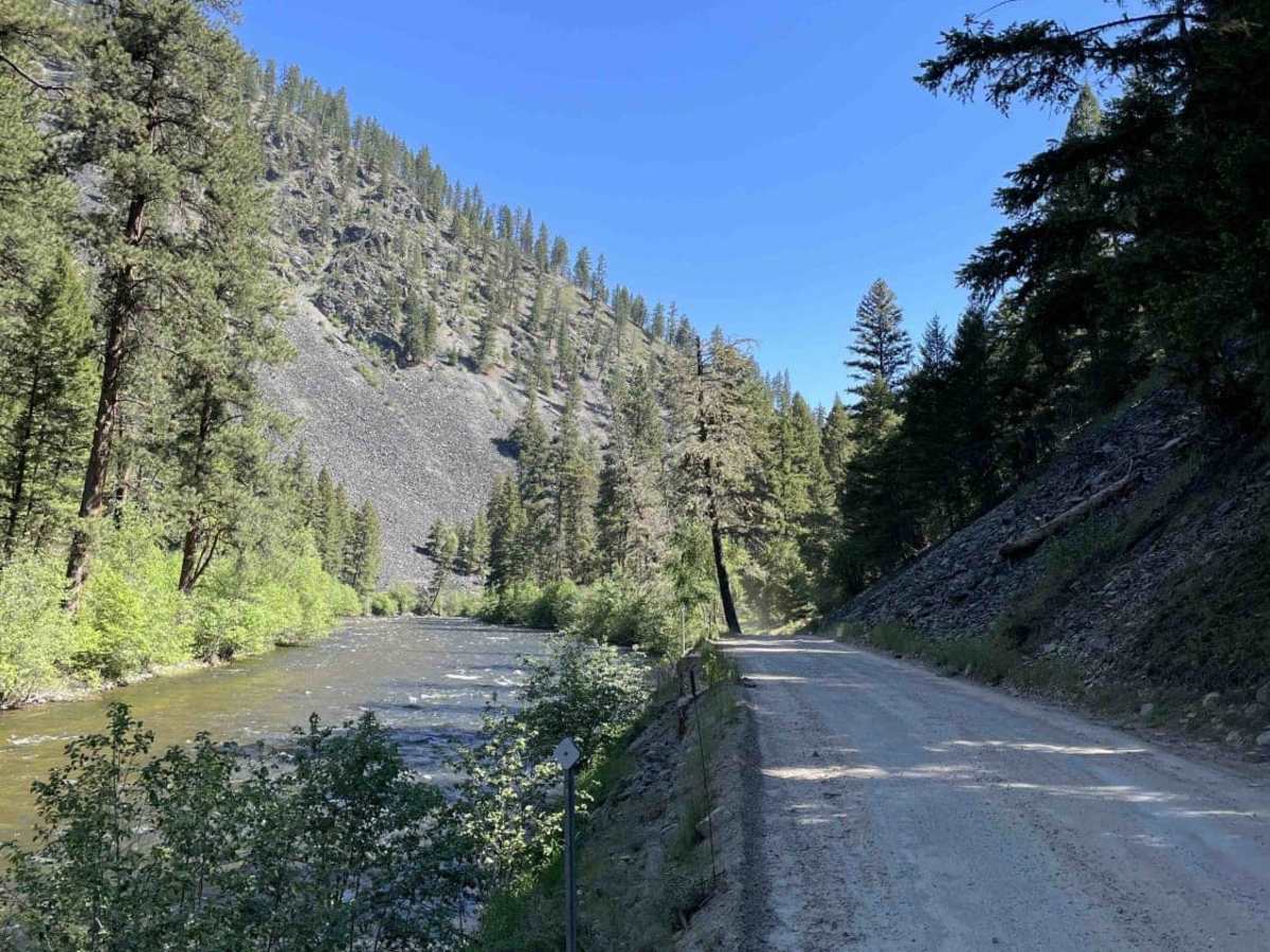 Rock Creek trail photo