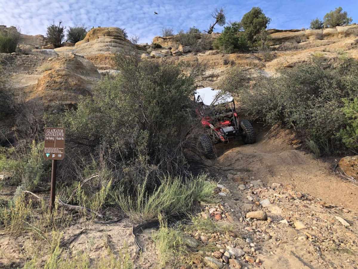 Gladiator Gate Keeper trail photo