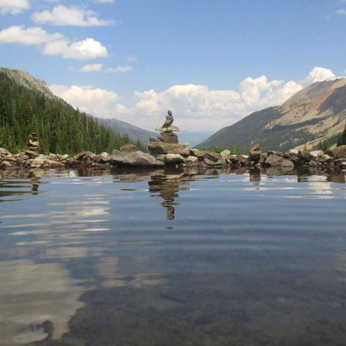 Near Conundrum Hot Springs
