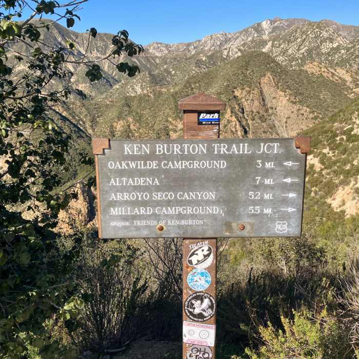 Near Bear Canyon Front Country Loop