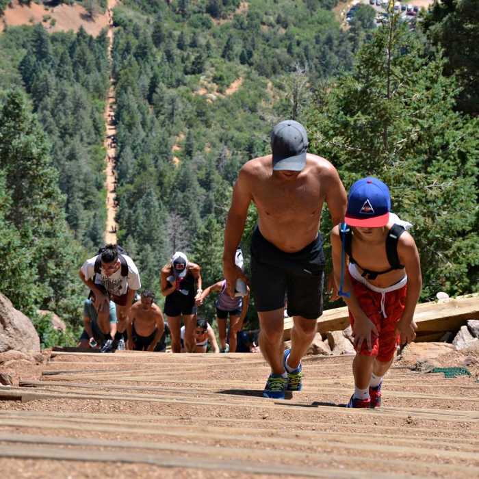 Near The Manitou Springs Incline Near The Manitou Springs Incline