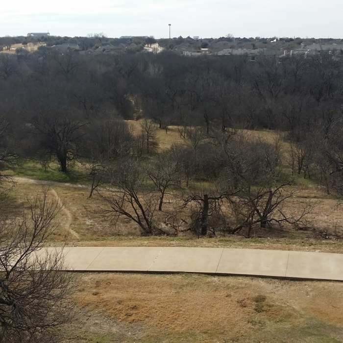 This is the view from the Observation Tower. Near Arbor Hills Nature Preserve