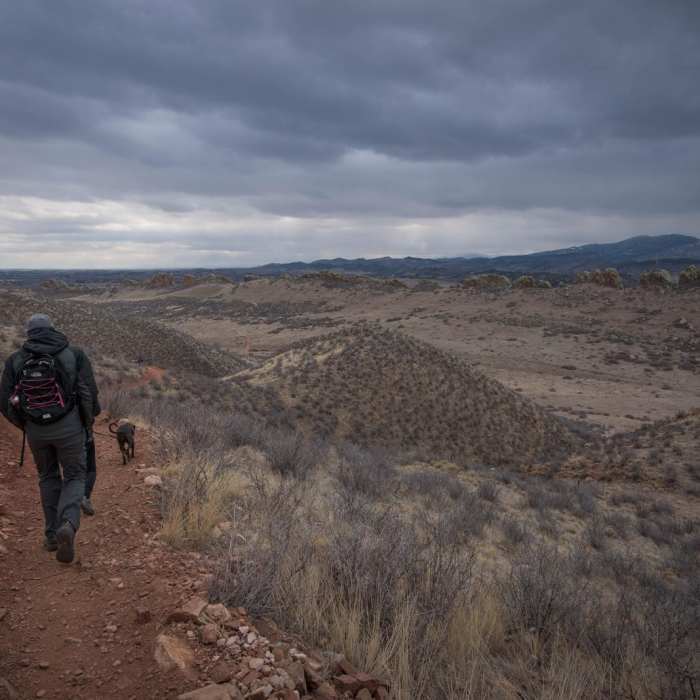 Near Devil's Backbone Wild to Laughing Horse Loop