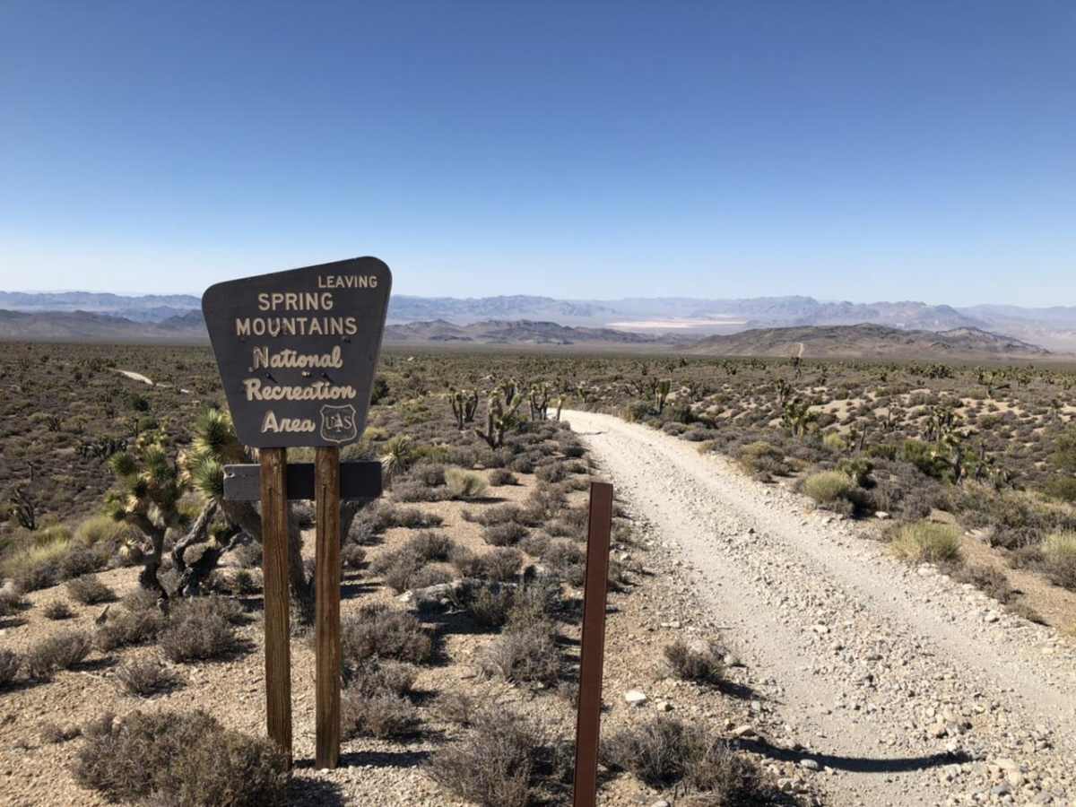 Mud Springs Road trail photo