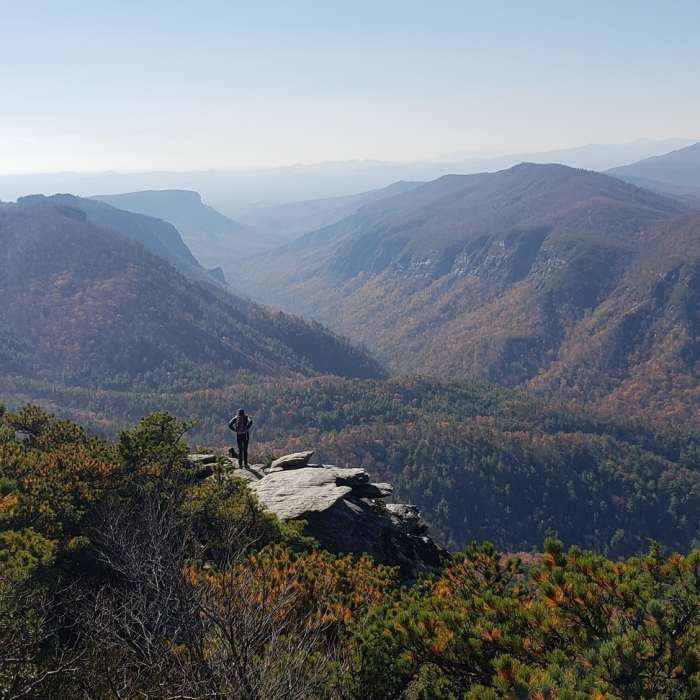 Near Hawksbill Mountain Trail