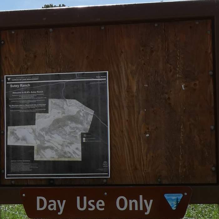 Trailhead Near Sutey Ranch North Loop Access Trail