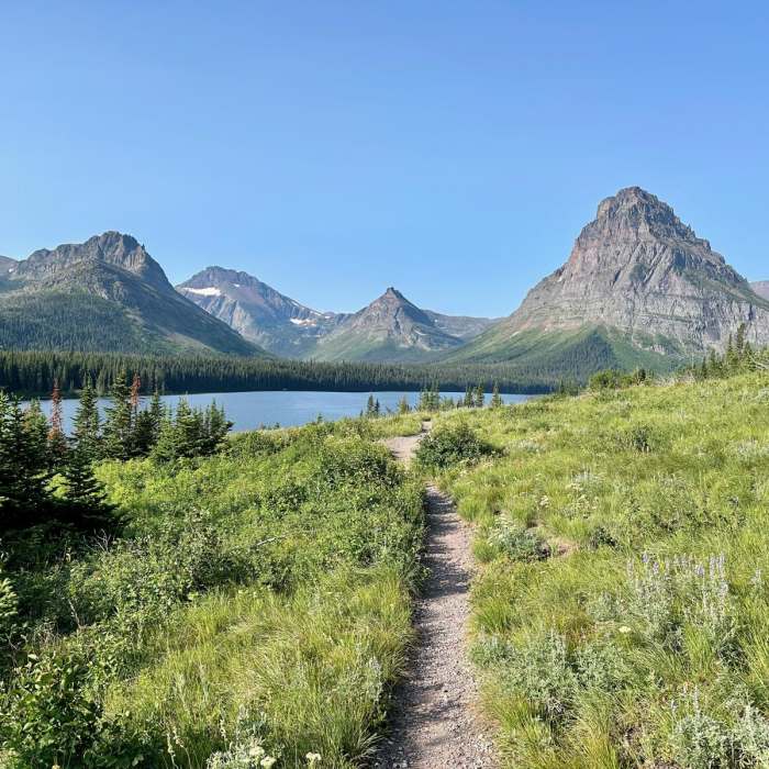 Near Continental Divide Trail: Dawson Pass Alternate