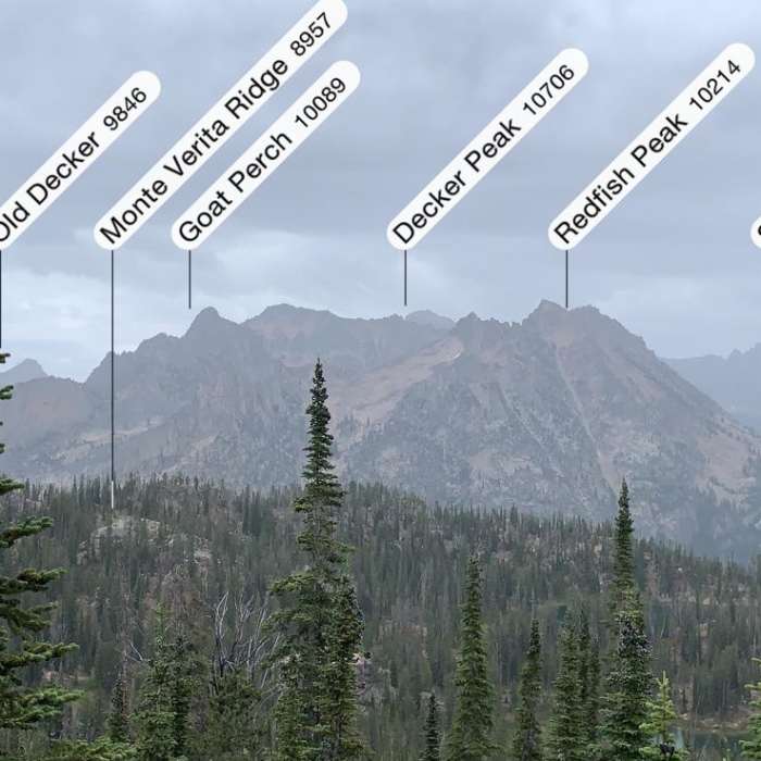 Near Redfish creek - Baron Creek Trail #101 Near Redfish creek - Baron Creek Trail #101