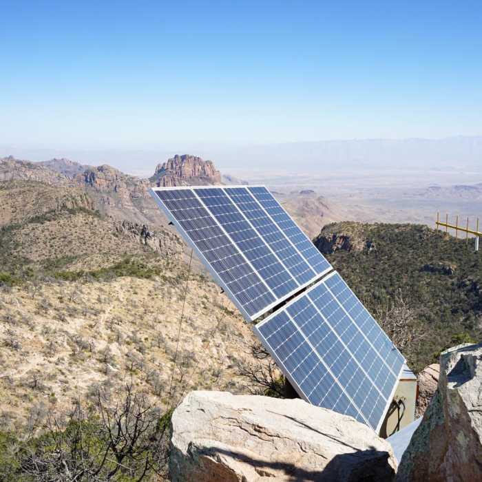 Near Emory Peak via Pinnacles Trail