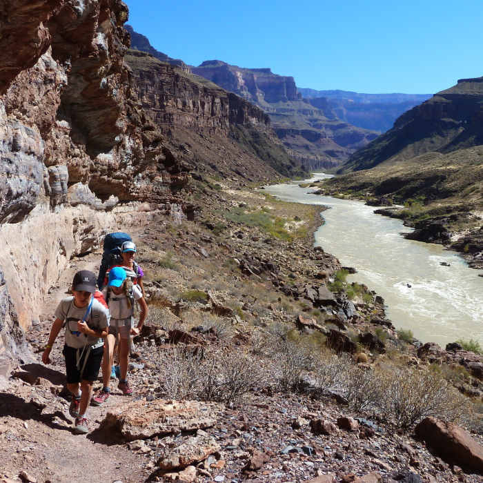 Near Granite Narrows - High Route