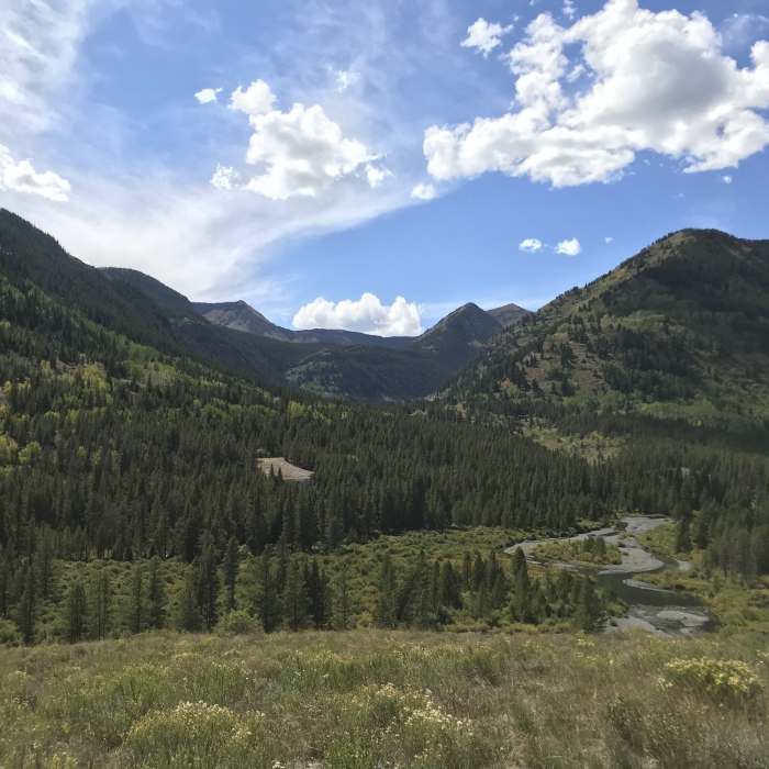 Near Peeler Lakes Backpack