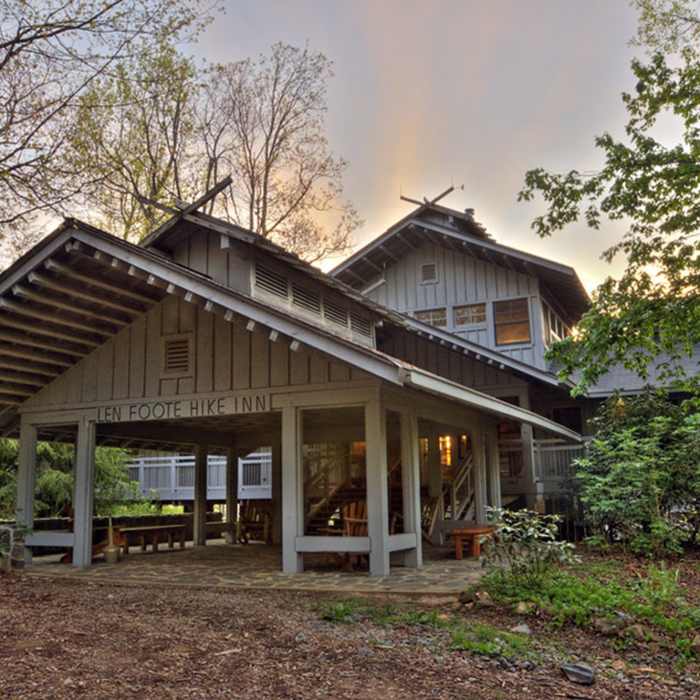 Len Foote Hike Inn Near Hike Inn Lodge Trail