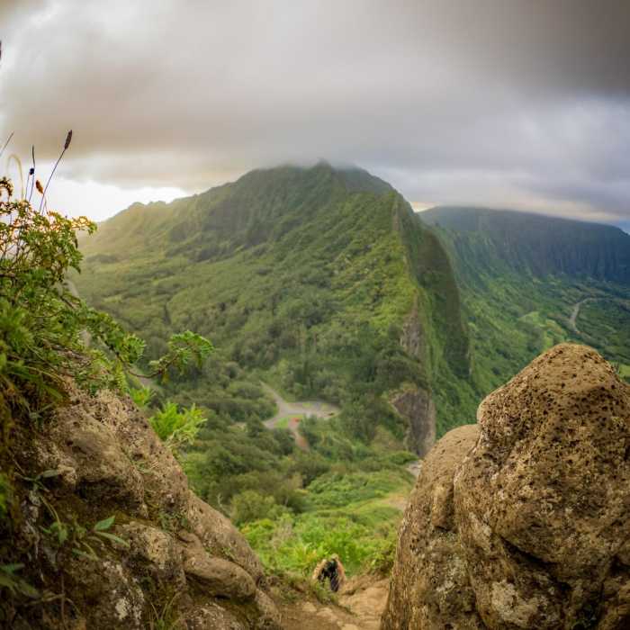 Near Pali Notches Near Pali Notches