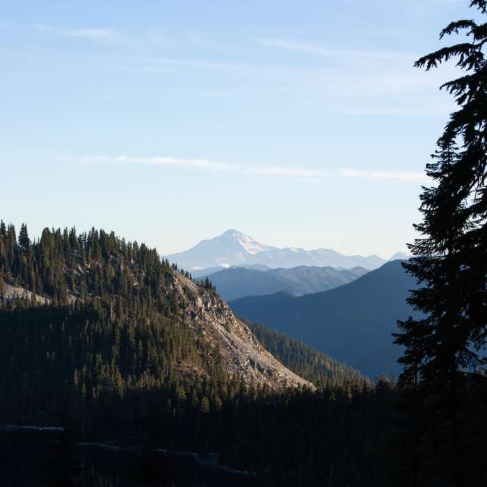 Near Jade + Marmot Lake via Deception Creek Near Jade + Marmot Lake via Deception Creek