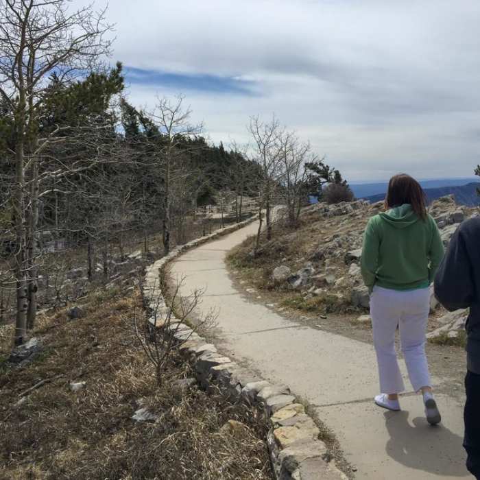 Near Sandia Crest to Sandia Peak Tramway Trail