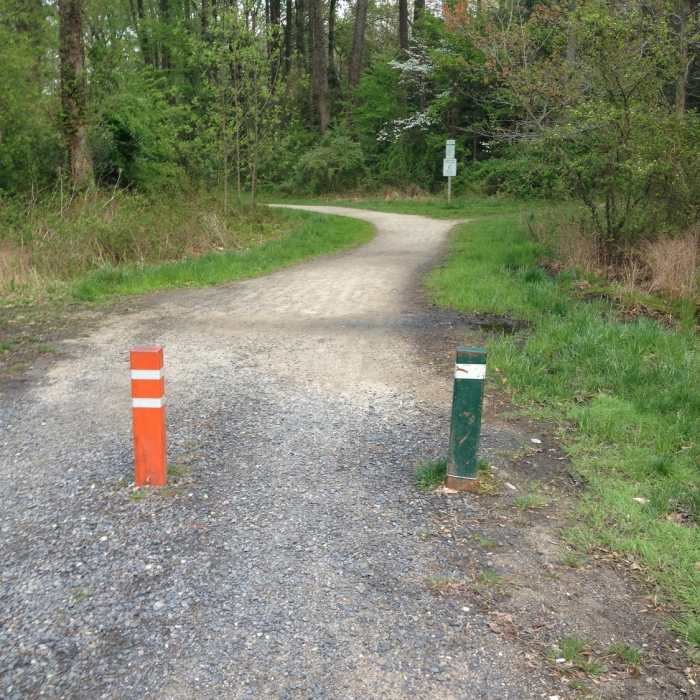 Access from Guinea Road Near Long Branch Stream Valley Trail
