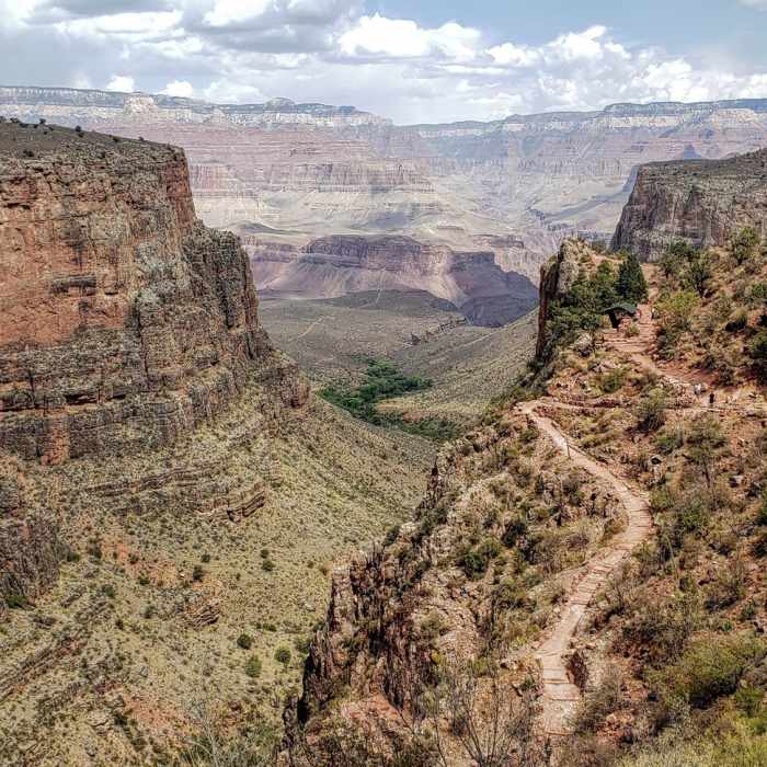 Near Bright Angel to Phantom Ranch