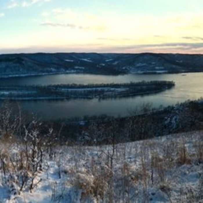 Soak up this view from the shelter area at the top of Brady's Bluff Trail. Near Perrot Ridge/Brady's Bluff Figure 8