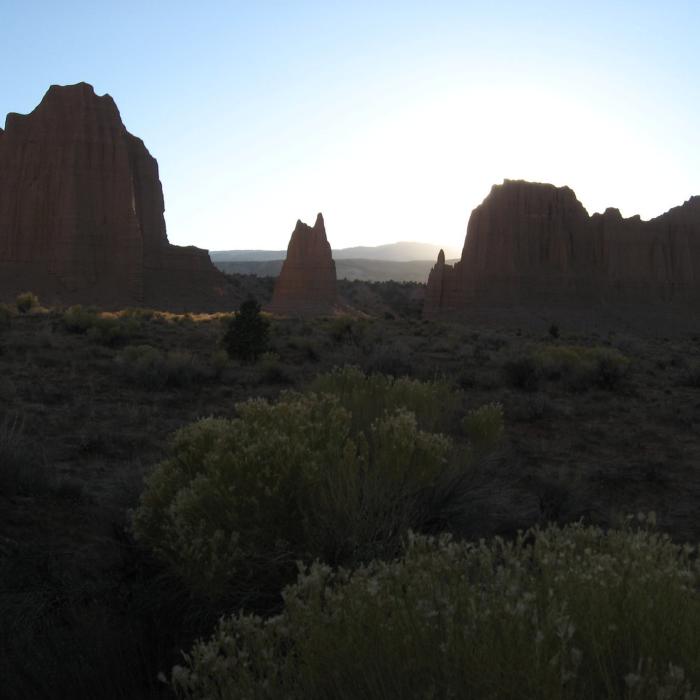 Near Cathedrals Trail