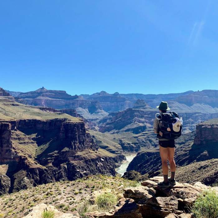 Near South Bass Trail to Elves Chasm