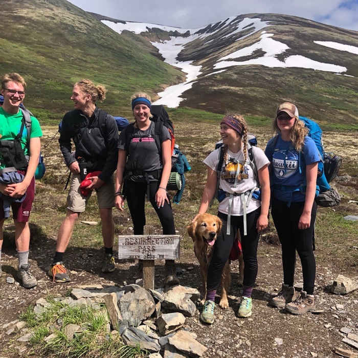 Near Resurrection Pass Trail