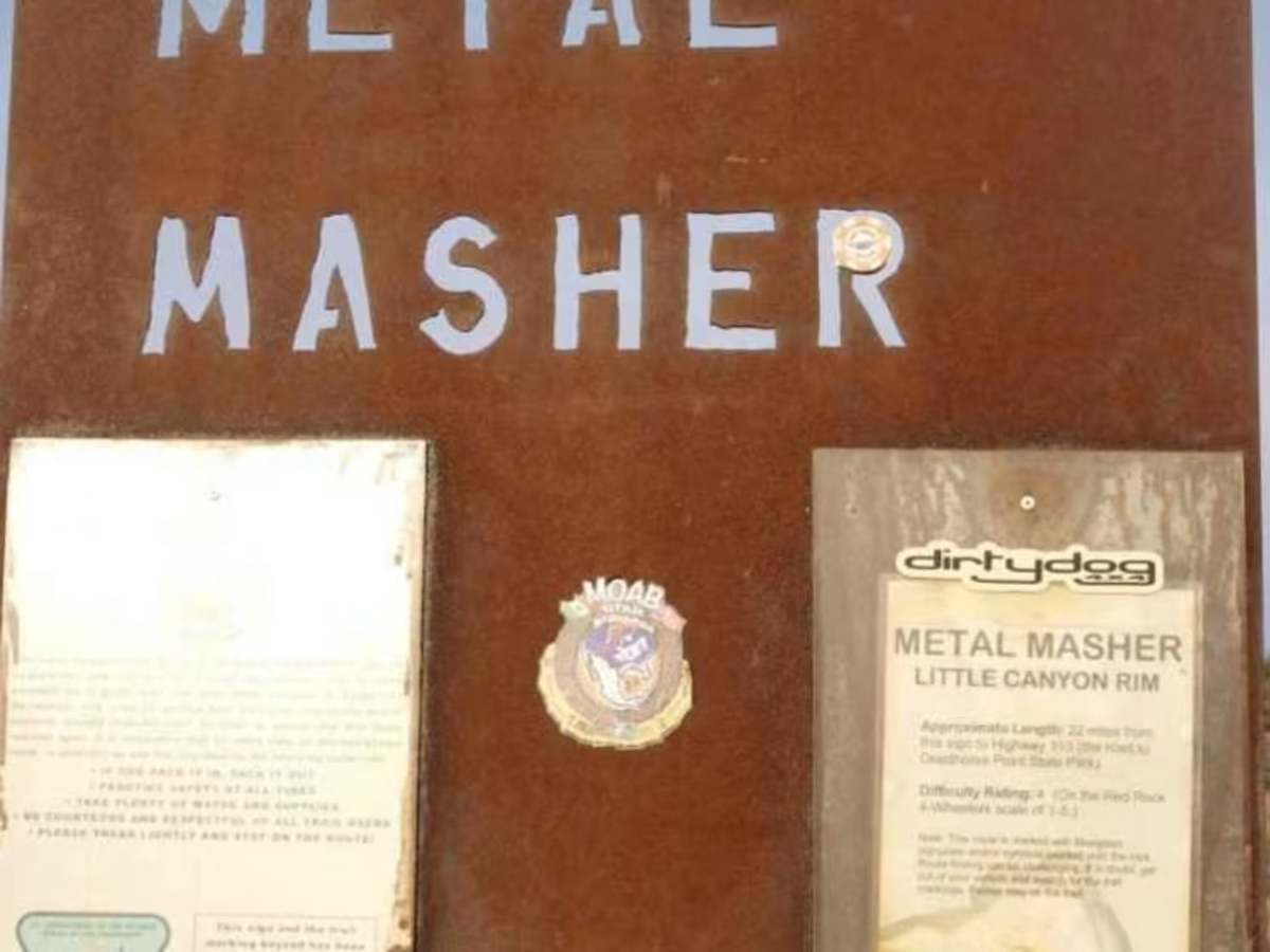 Metal Masher trail photo