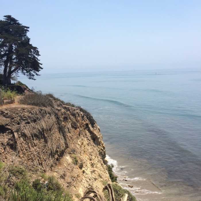 Cliff view Near Thousand Steps to Mesa Lane