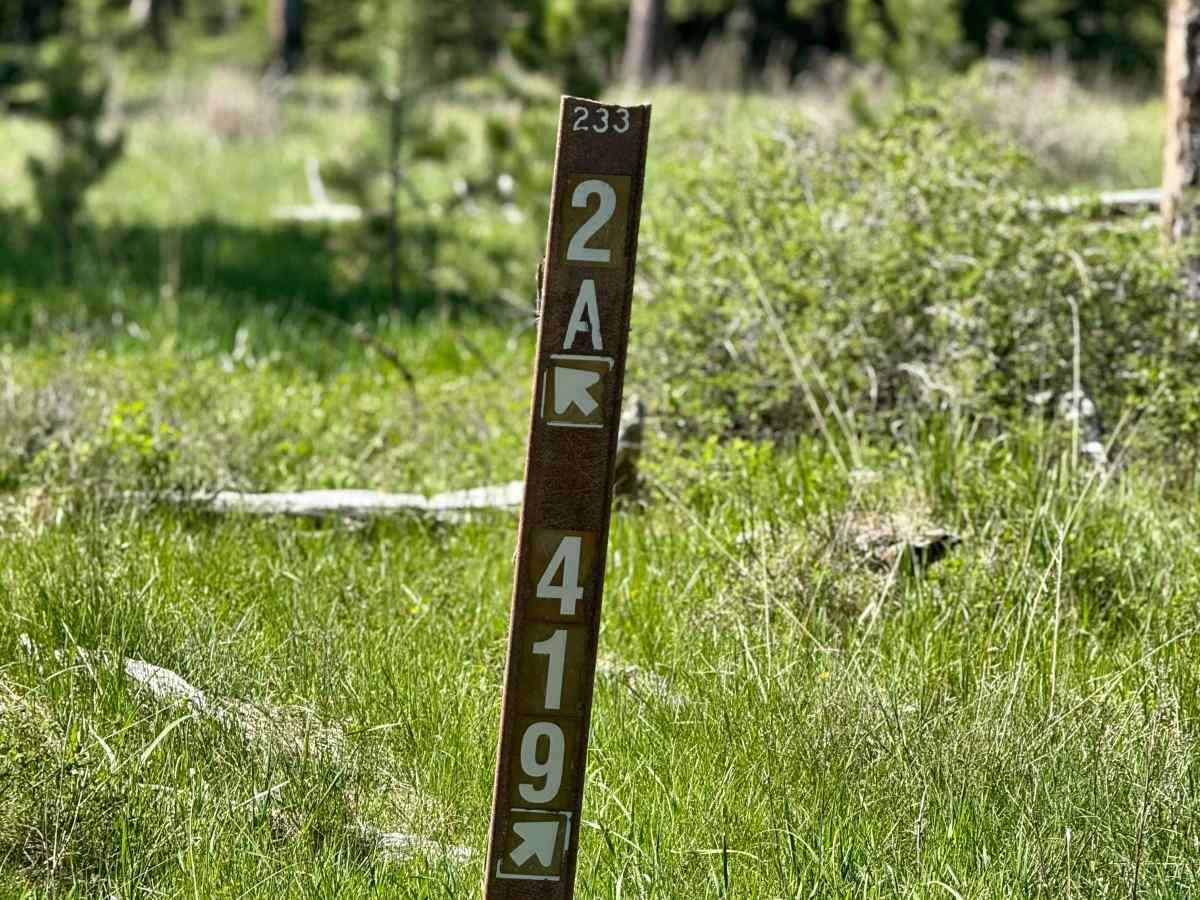 Bombard Draw - FS 419 trail photo
