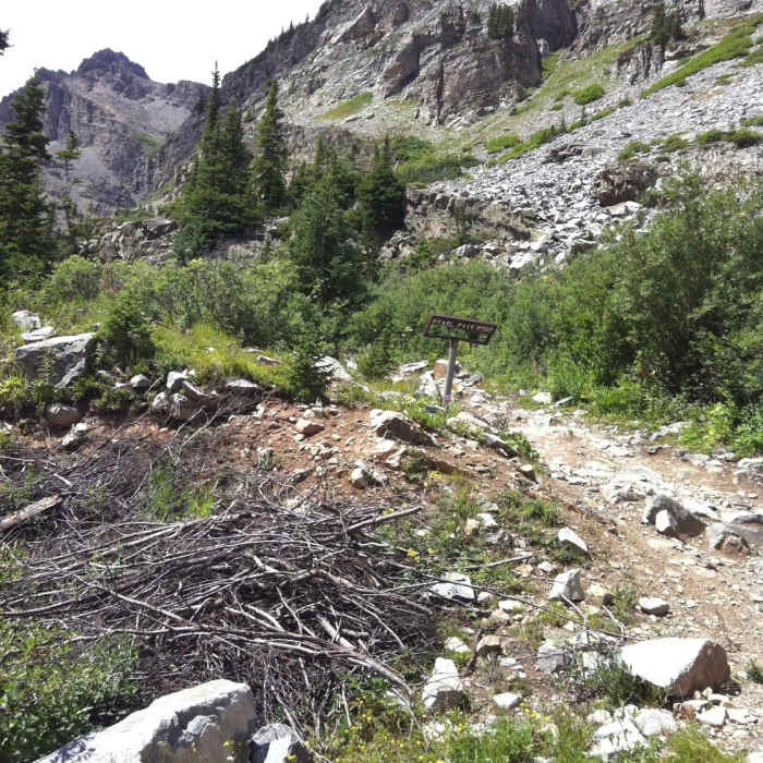 Near Castle and Conundrum