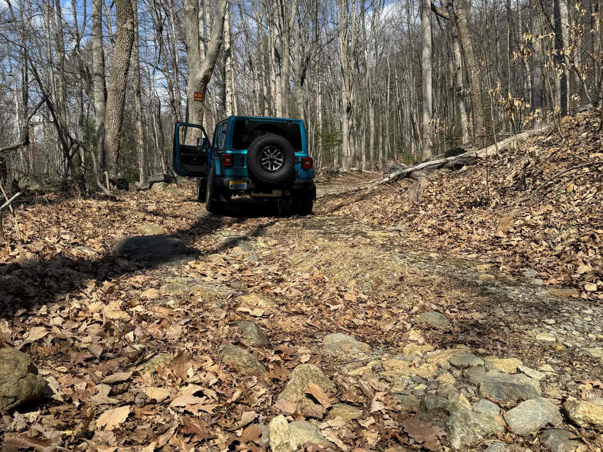 Browns Gap Turnpike trail photo
