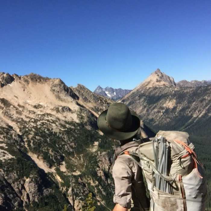 Near Pacific Crest Trail: Section L Rainy Pass to Monument 78